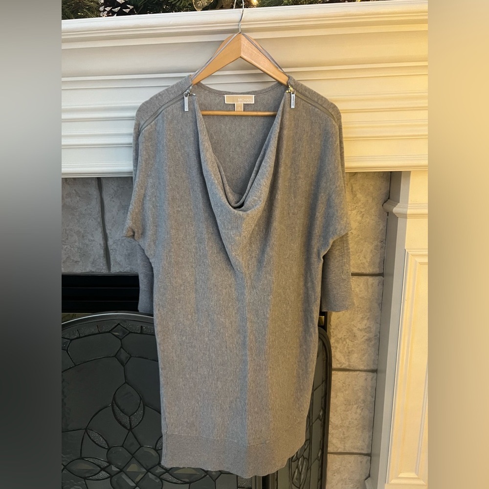 Grey, Michael Kors tunic.